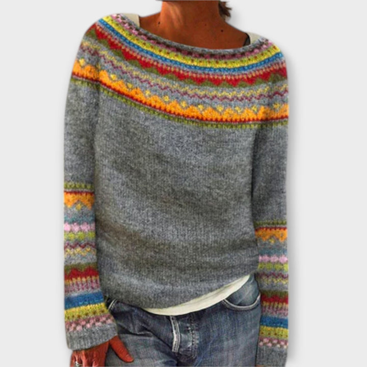 Aurora™ | Colorful Knit Sweater