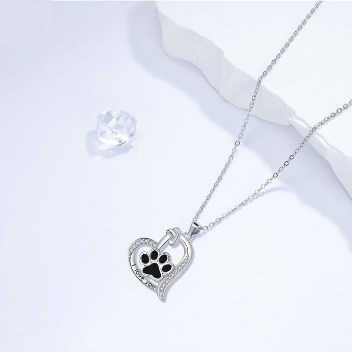 Paw Print Pendant