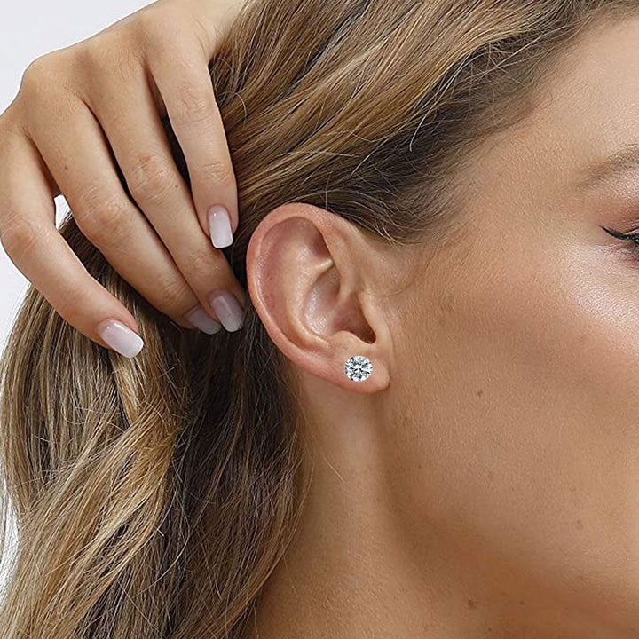 Boucles d'oreilles à clou Fae® en acier inoxydable 316L (ensemble de 5 paires)