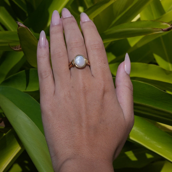 Bague en nacre Kai