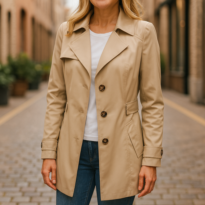 Louise | Elegant Autumn Trench Coat