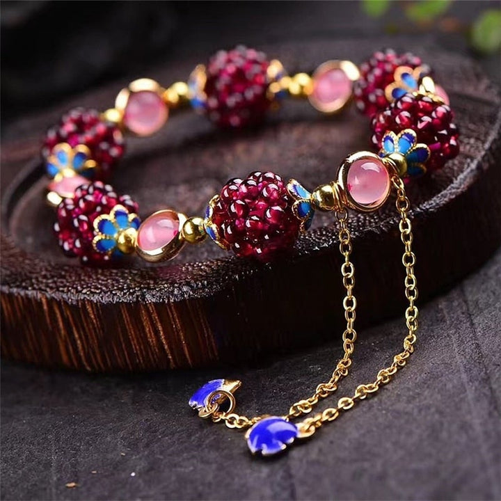 Bracelet en Pierre Naturelle Baies