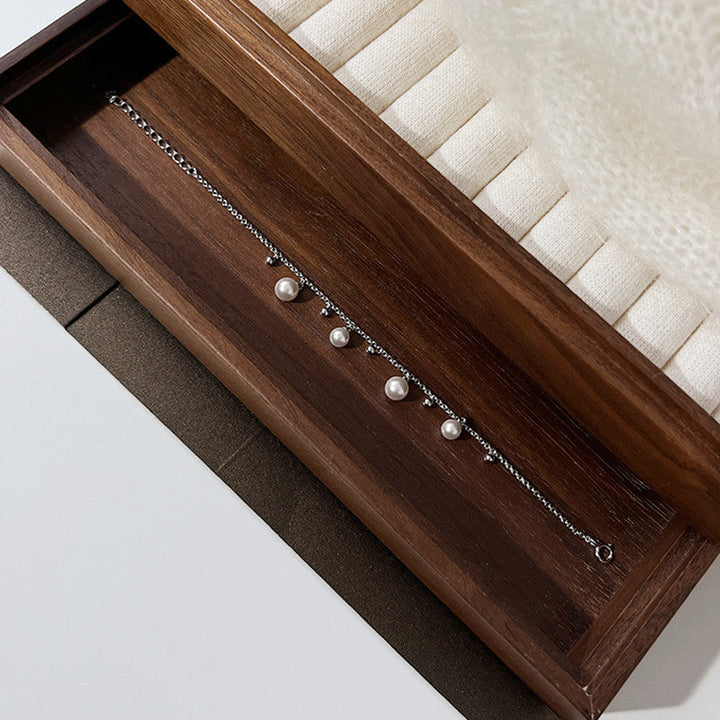 Bracelet en perles d'eau douce en or