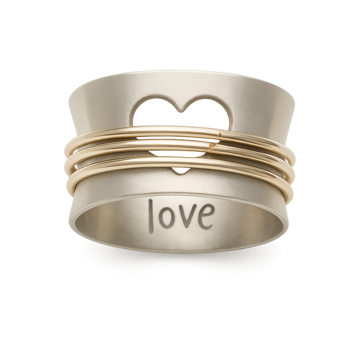 Precious Vintage Love Ring