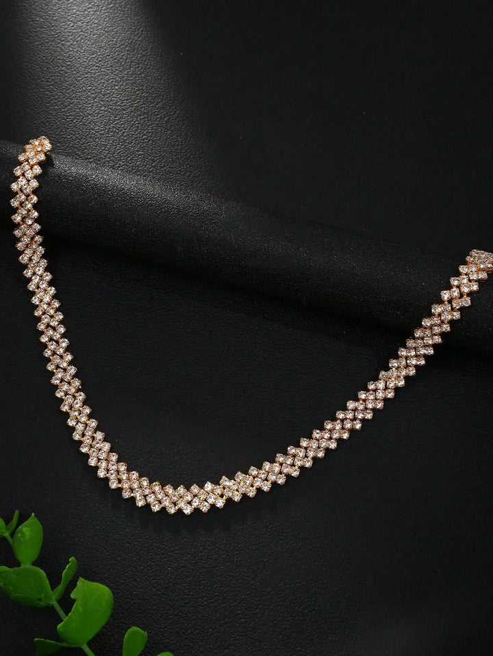 Elegant Rhinestone Necklace