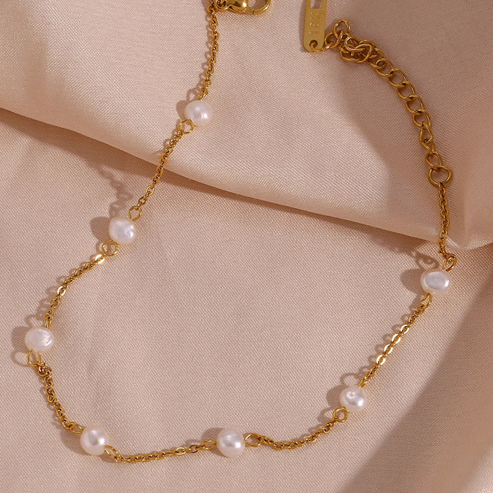 Bracelet de cheville Cali Pearl