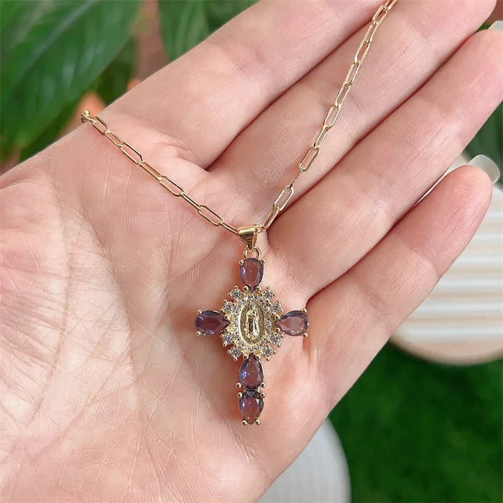 Pendentifs Croix de la Vierge Marie Valerie®