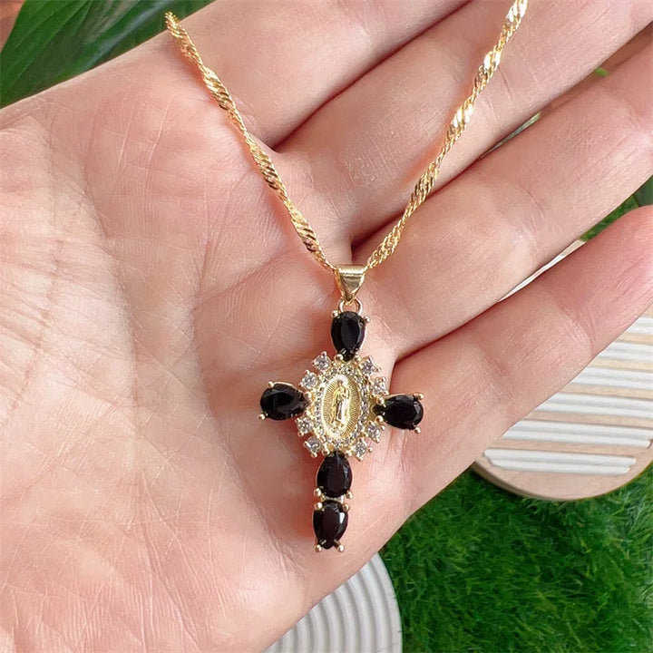 Pendentifs Croix de la Vierge Marie Valerie®