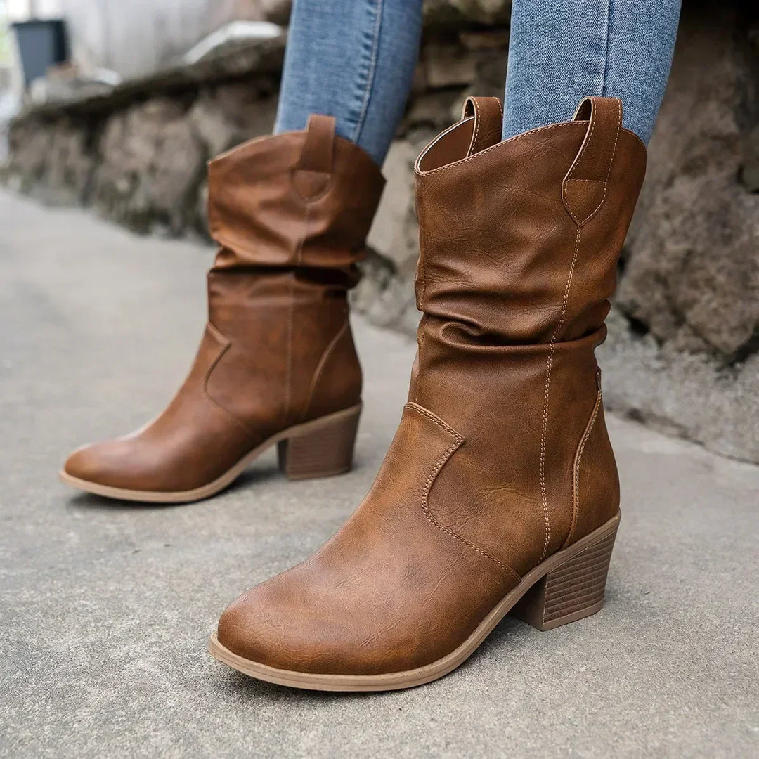 Julia | Autumn Leather Boots