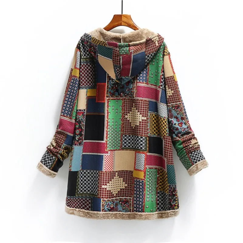 Adelina™ Patchwork Warmth Coat