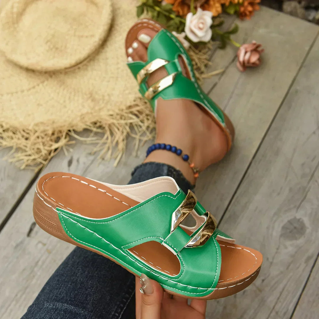 Lina | Orthopedic Wedge Heel sandals