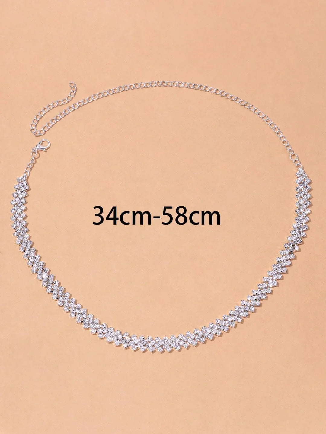 Elegant Rhinestone Necklace