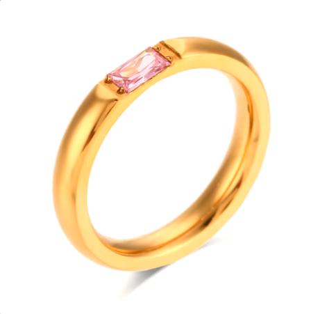 Birthstone Ring in Gemstone