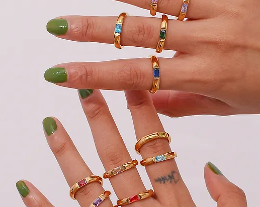 Birthstone Ring in Gemstone