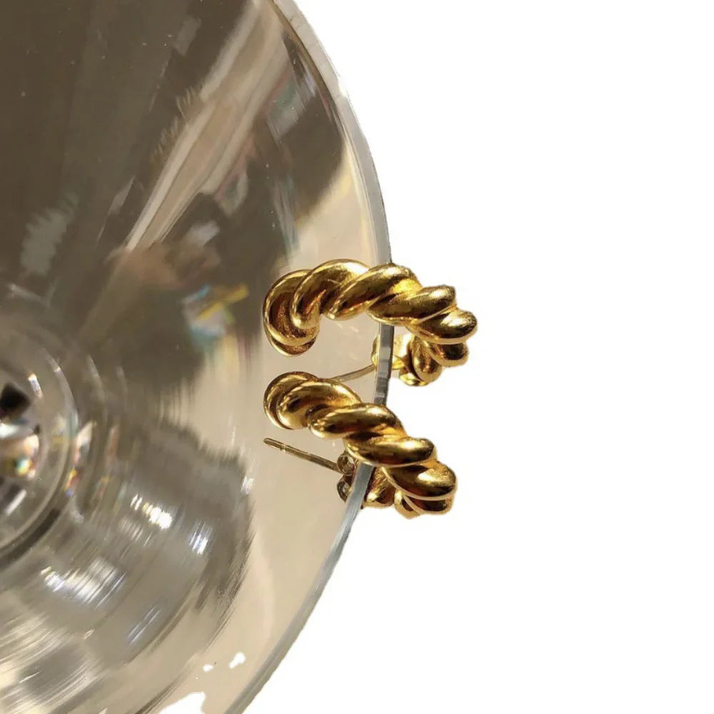 Boucles d'Oreilles Hoop Pâtisserie