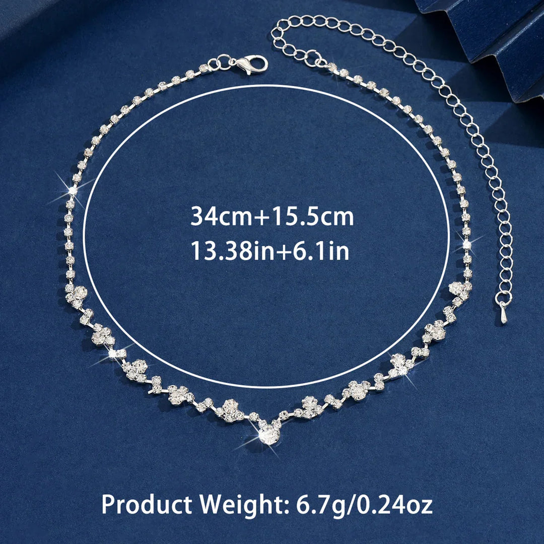 Elegant Diamond Wedding Necklace