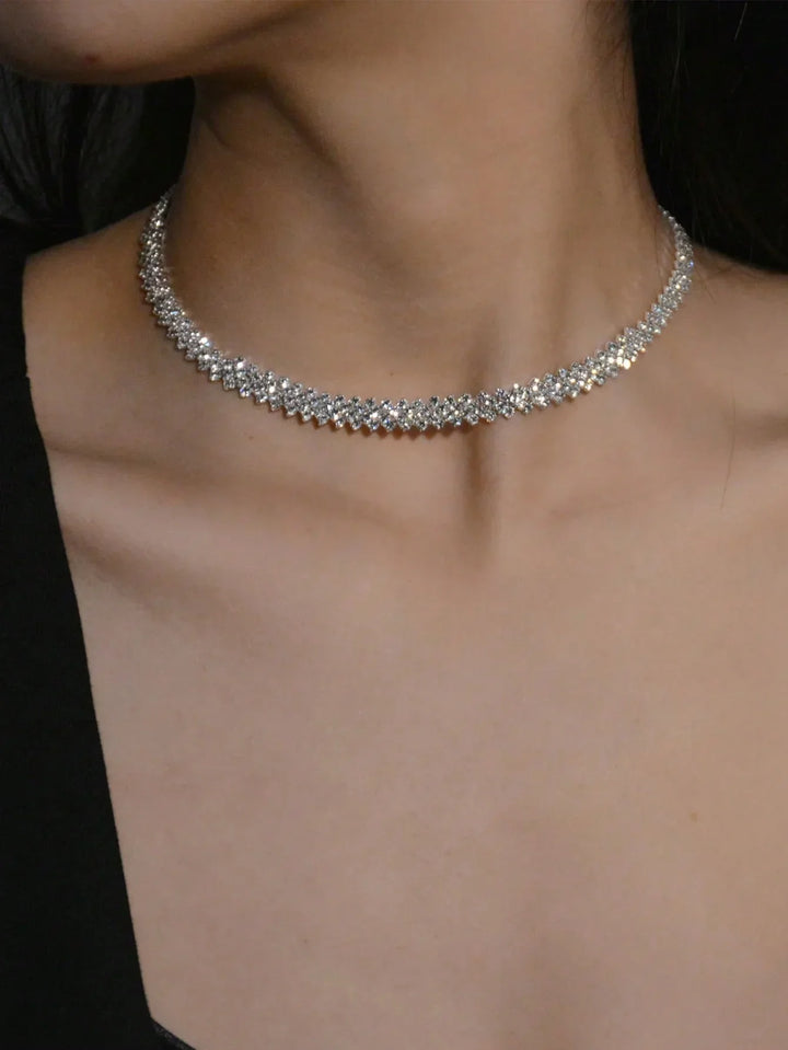 Elegant Rhinestone Necklace