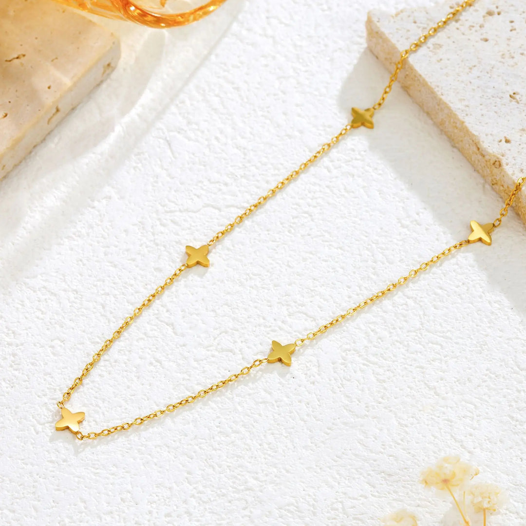 Necklace with Golden Star Pendant