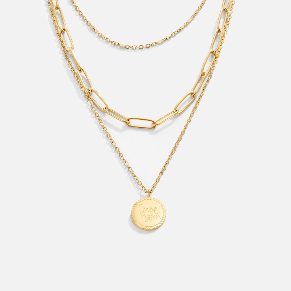 Janie Coin Link Necklace