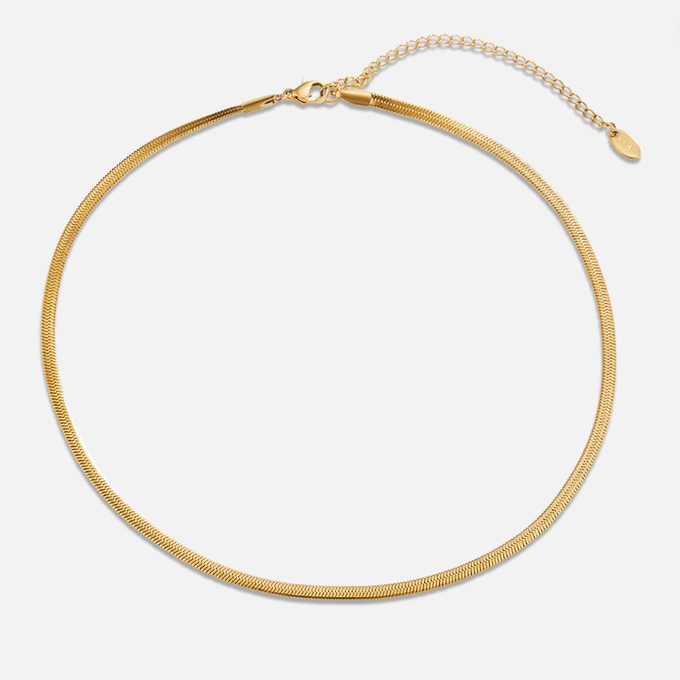 Gold Snake Chain Necklace